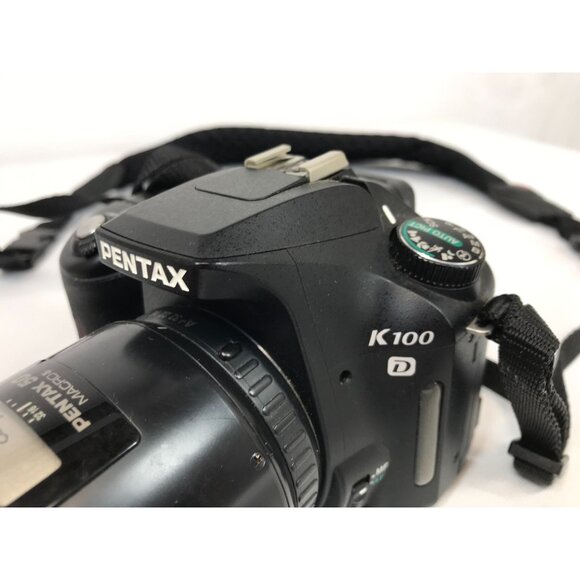 PENTAX K100D CAMERA w/2 lenses PENTAX 50 MACRO, PENTAX 28-200 - Picture 4 of 11